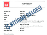 İş Bitirme Belgesi