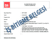 İş Bitirme Belgesi